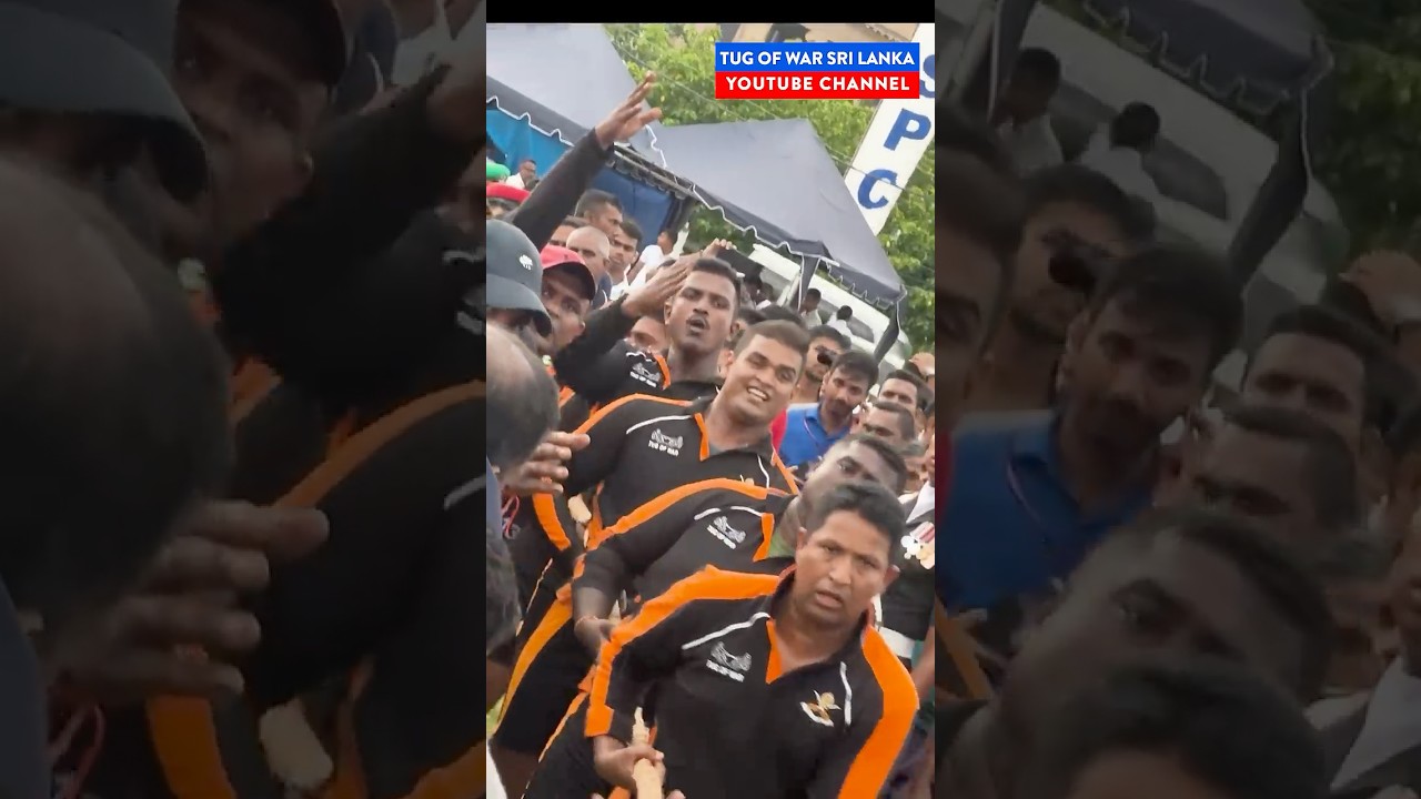 This match shocked everyone Ganemulla vs Army 💪🔥 Tug of War #tugofwar #strength #teamwork #sports