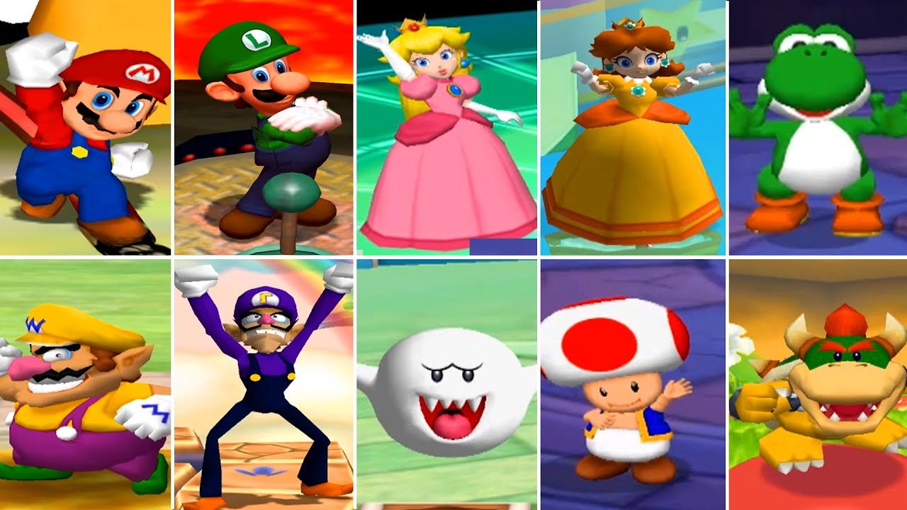 Mario Party 5 - All Character Vs Master CPU