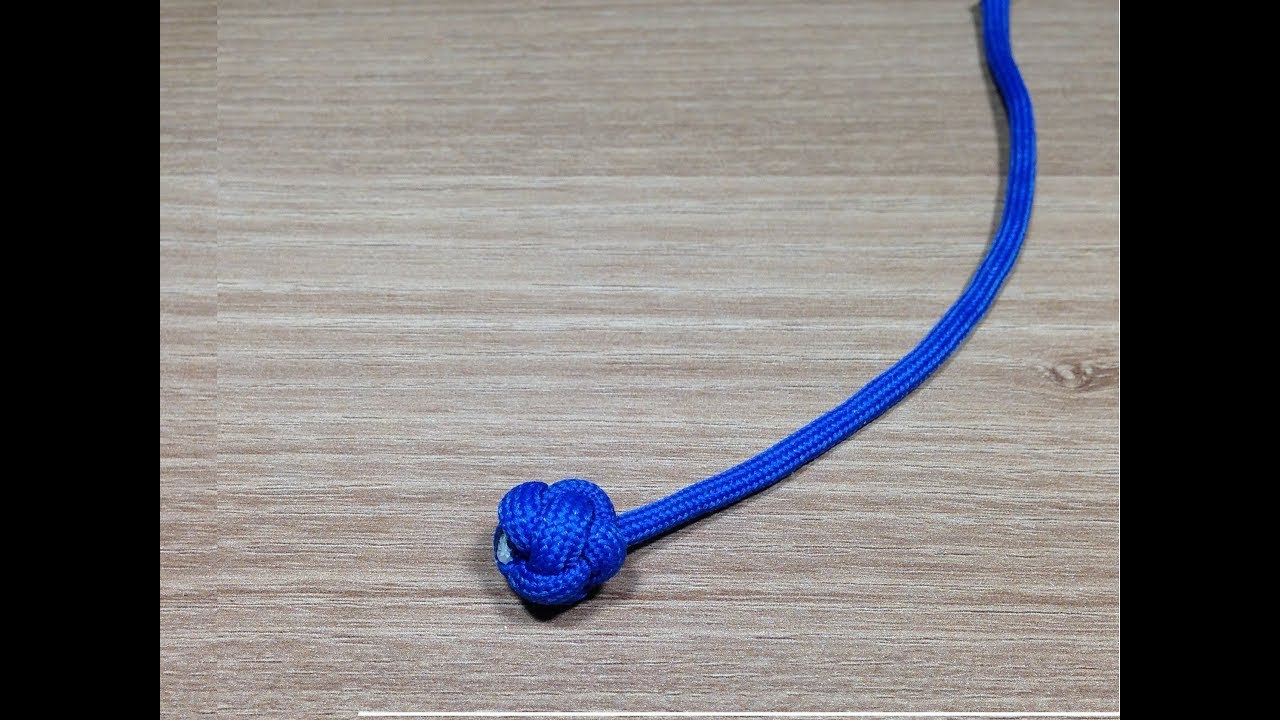 파라코드 매듭 '한줄 다이아몬드 매듭' How to make '1 strand diamond knot'