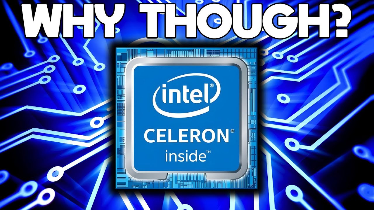 Этот процессор Intel Celeron изначально не предназначался для игр… Но я всё равно попробовал 🤣