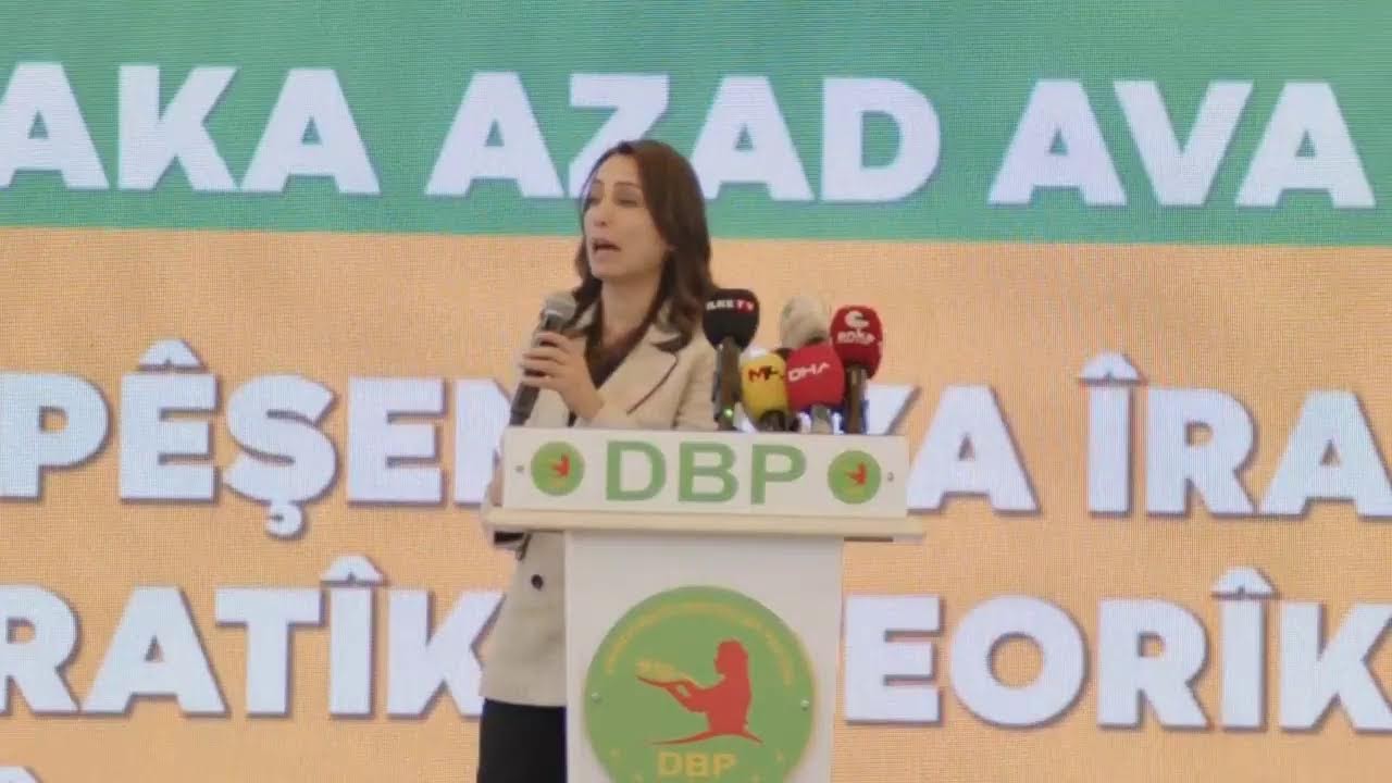 Eş Genel Başkanımız Hatimoğulları'nın katılımıyla DBP'nin Diyarbakır'daki Halk Buluşmasındayız