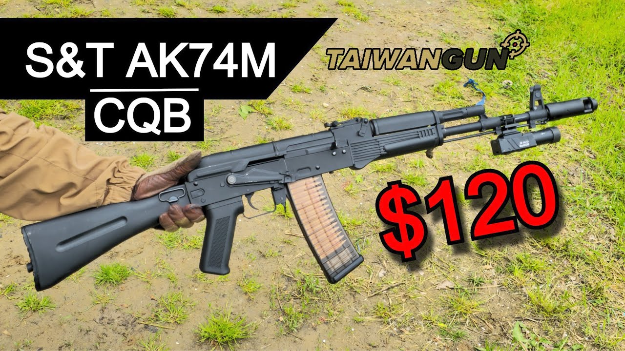 Stock 120$ AK74M Airsoft CQB Rampage