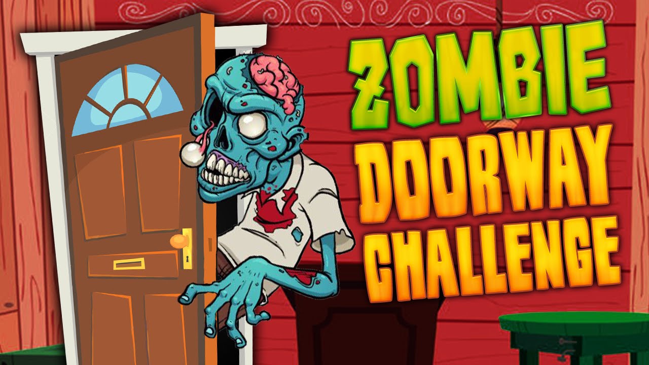ZOMBIE DOORWAY CHALLENGE ★ Call of Duty Zombies Mod