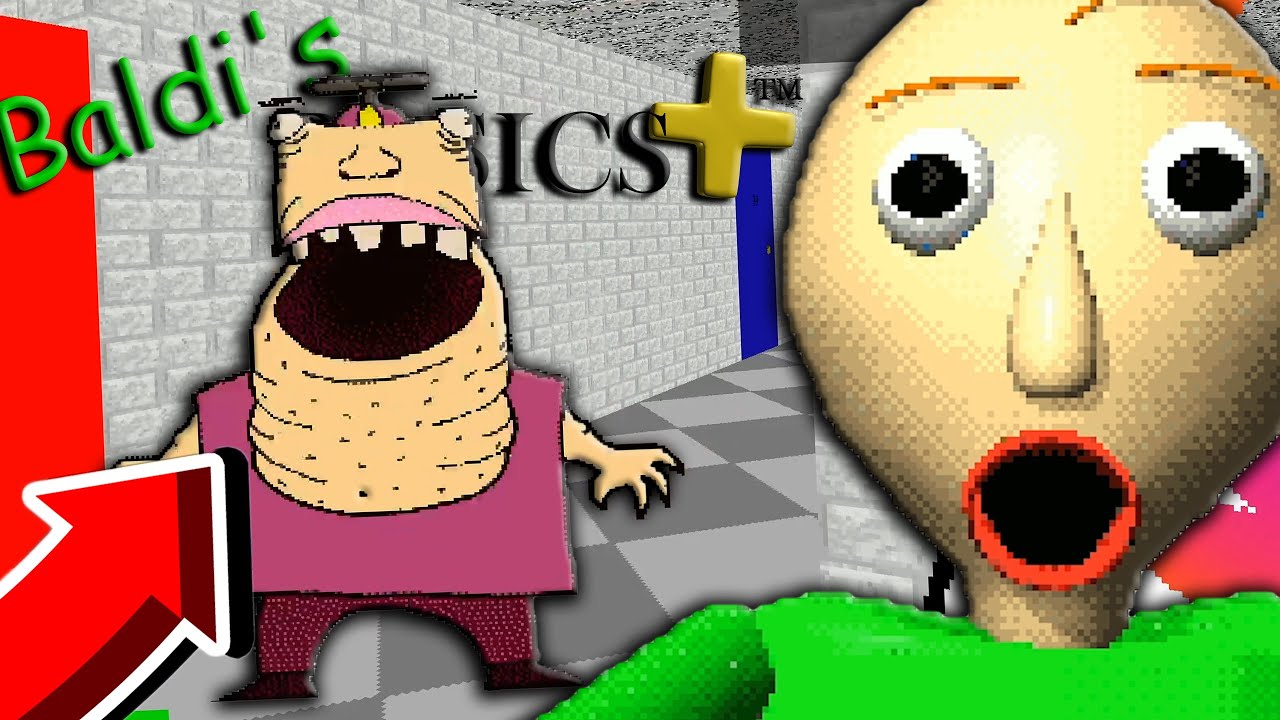 👨‍🏫 BALDI I NOWE POSTACIE?! (Baldi's Basics Plus) 👨‍🏫