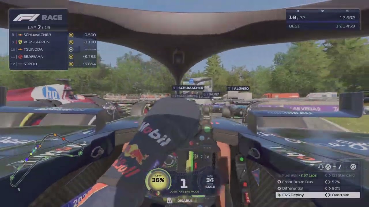 F1 25 comeback drive but they had mad top end