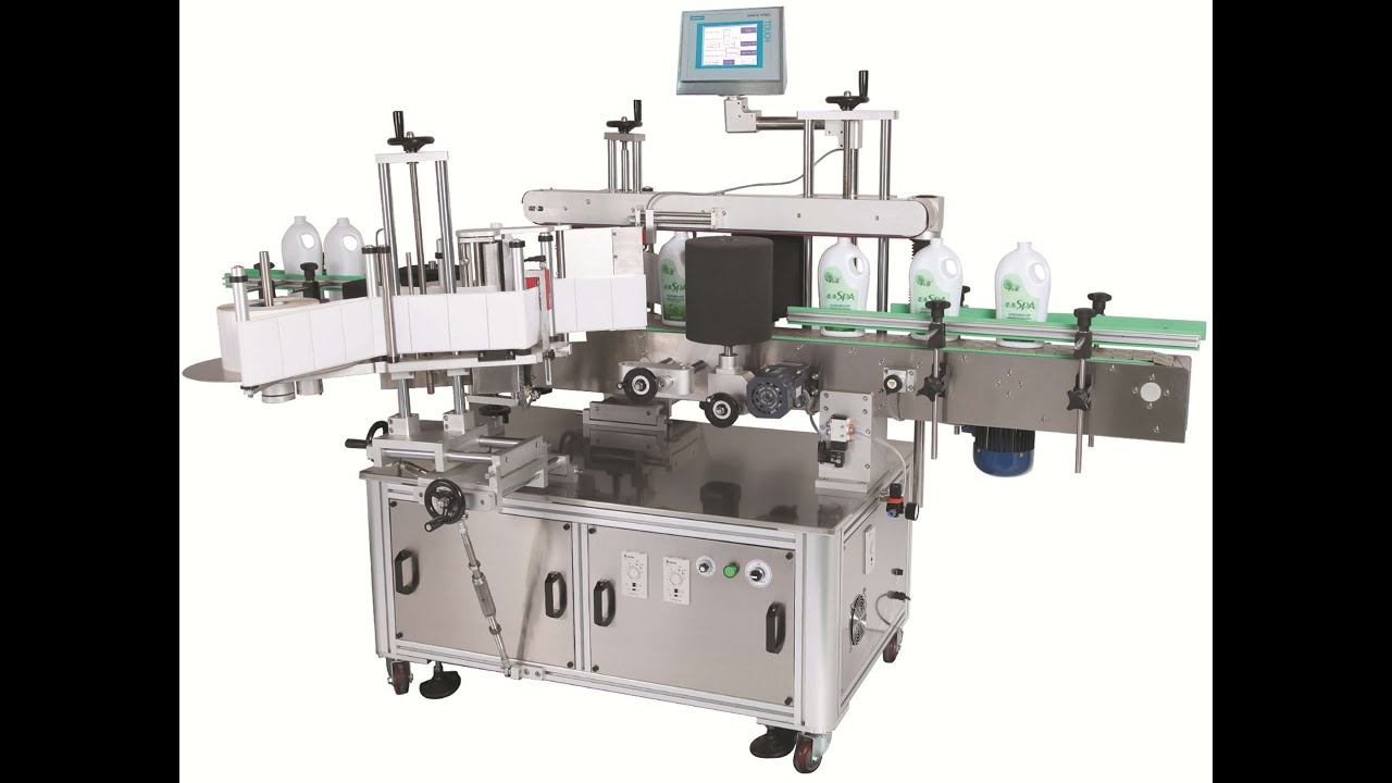 Reliable Machine,10000BPH Double-Side Adhesive Sticker Labeling Machine