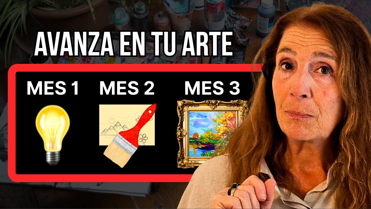 C&oacute;mo avanzar como artista autodidacta en 3 meses