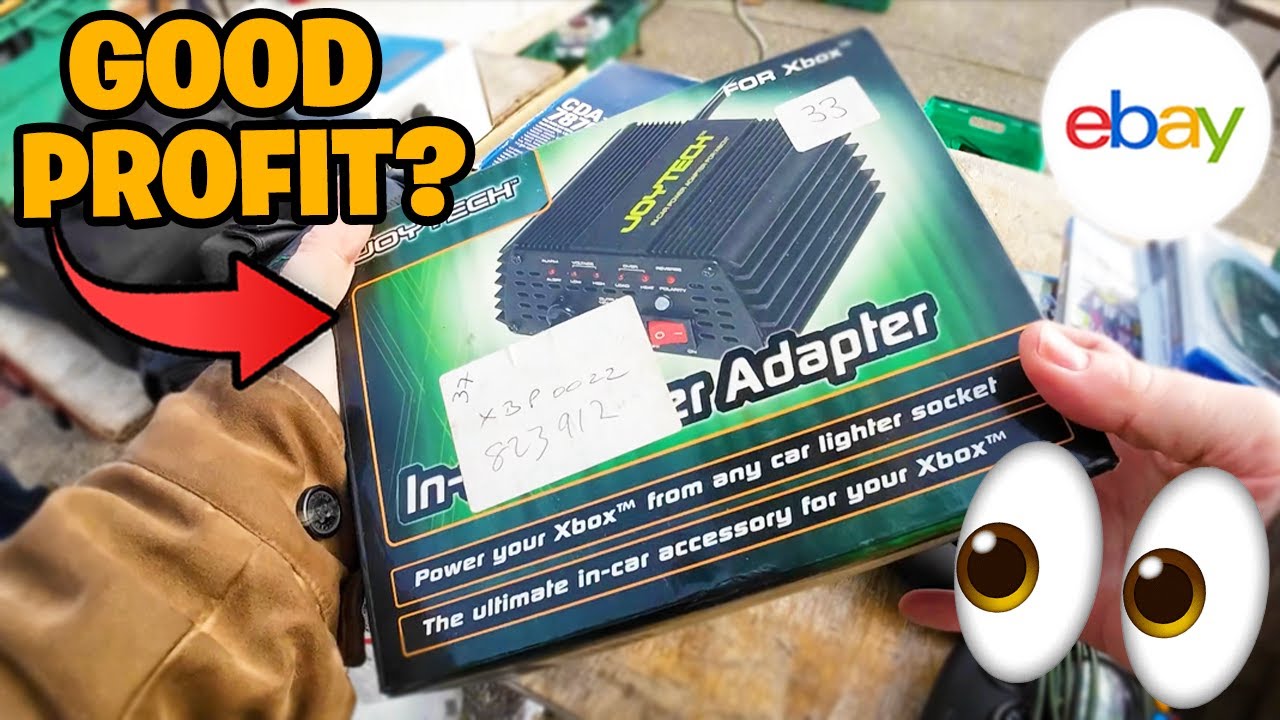 Xbox Original Stuff At The Carboot Sale Reselling on ebay for Profit🤑💵