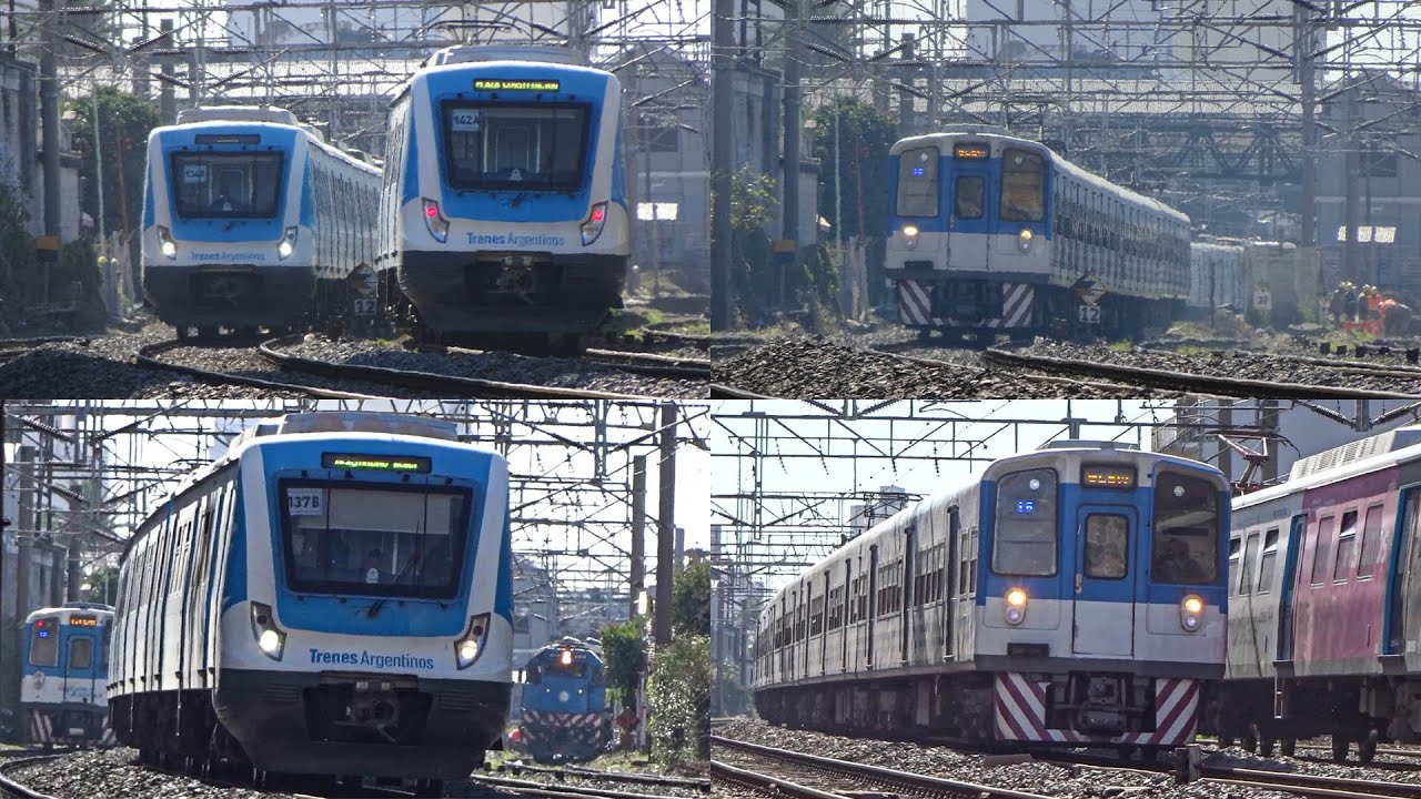 Trenes Argentinos Tren Roca | Compilado de Trenes Eléctricos CSR y Toshiba | Julio - Agosto 2022