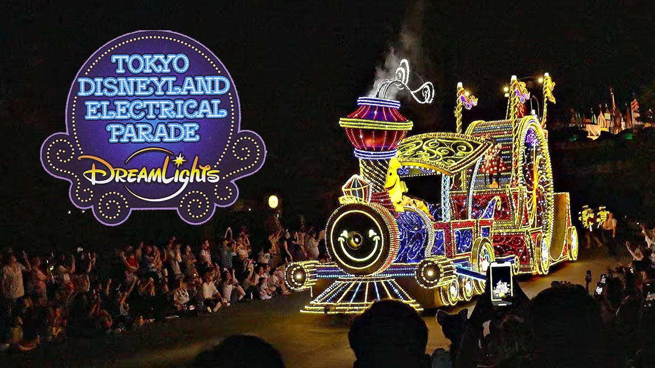 Tokyo Disneyland Electrical Parade Dreamlights Full Show 4K Tokyo Disneyland 2025 07 20