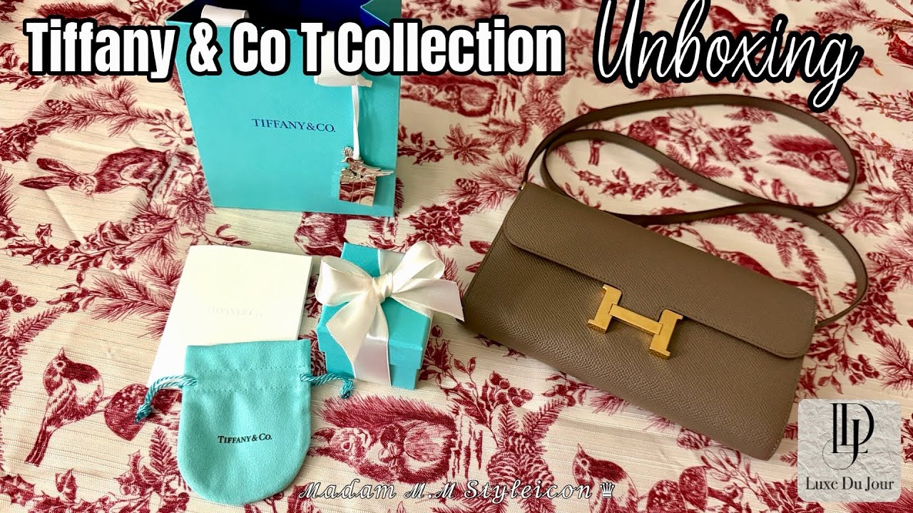 Tiffany & Co T Collection Unboxing with Price, Mod shots & Shopping Vlog| Ft. @LuxeDuJour | ℳ.ℳ ♛