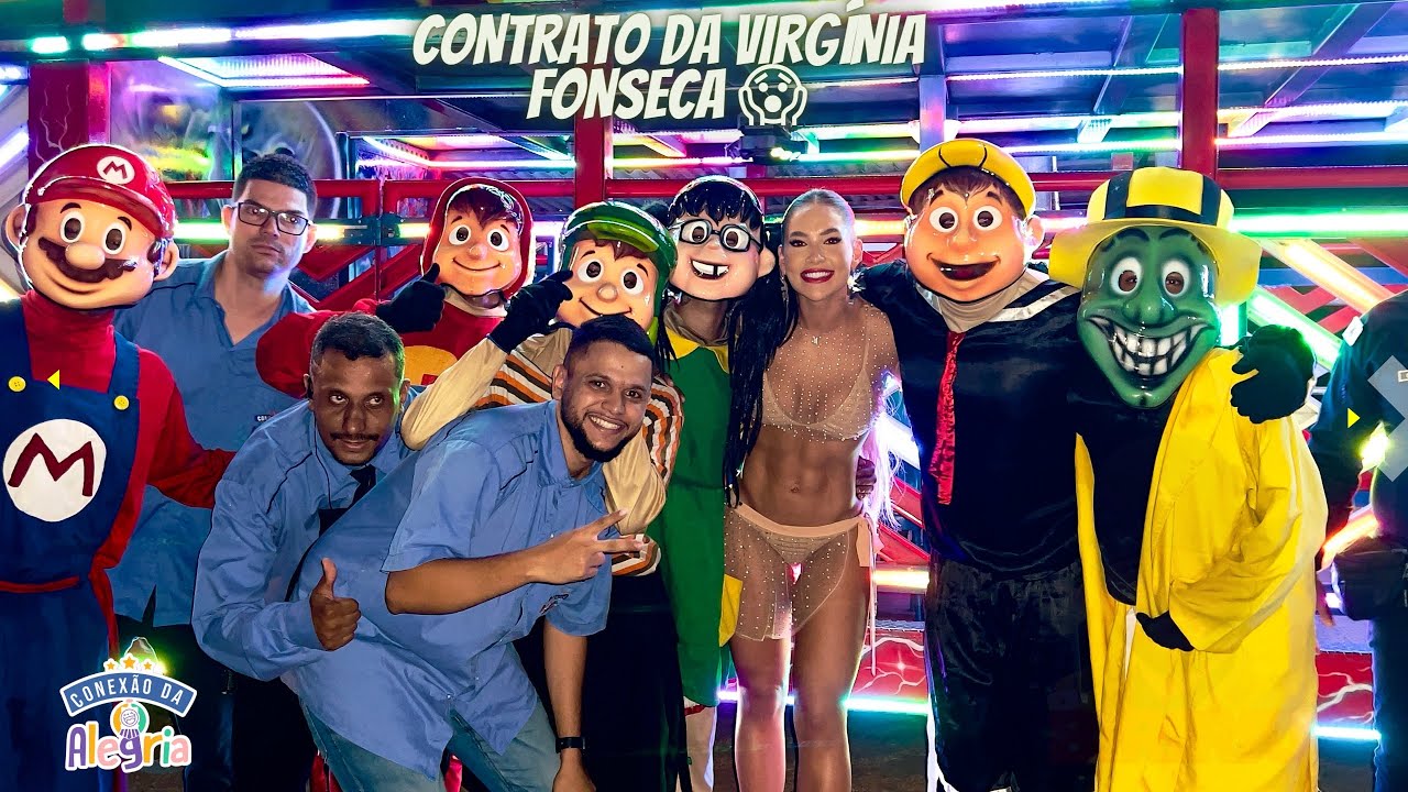 VLOG &bull; VIRG&Iacute;NIA CONTRATOU O TRENZINHO CONEX&Atilde;O DA ALEGRIA 😱‼️
