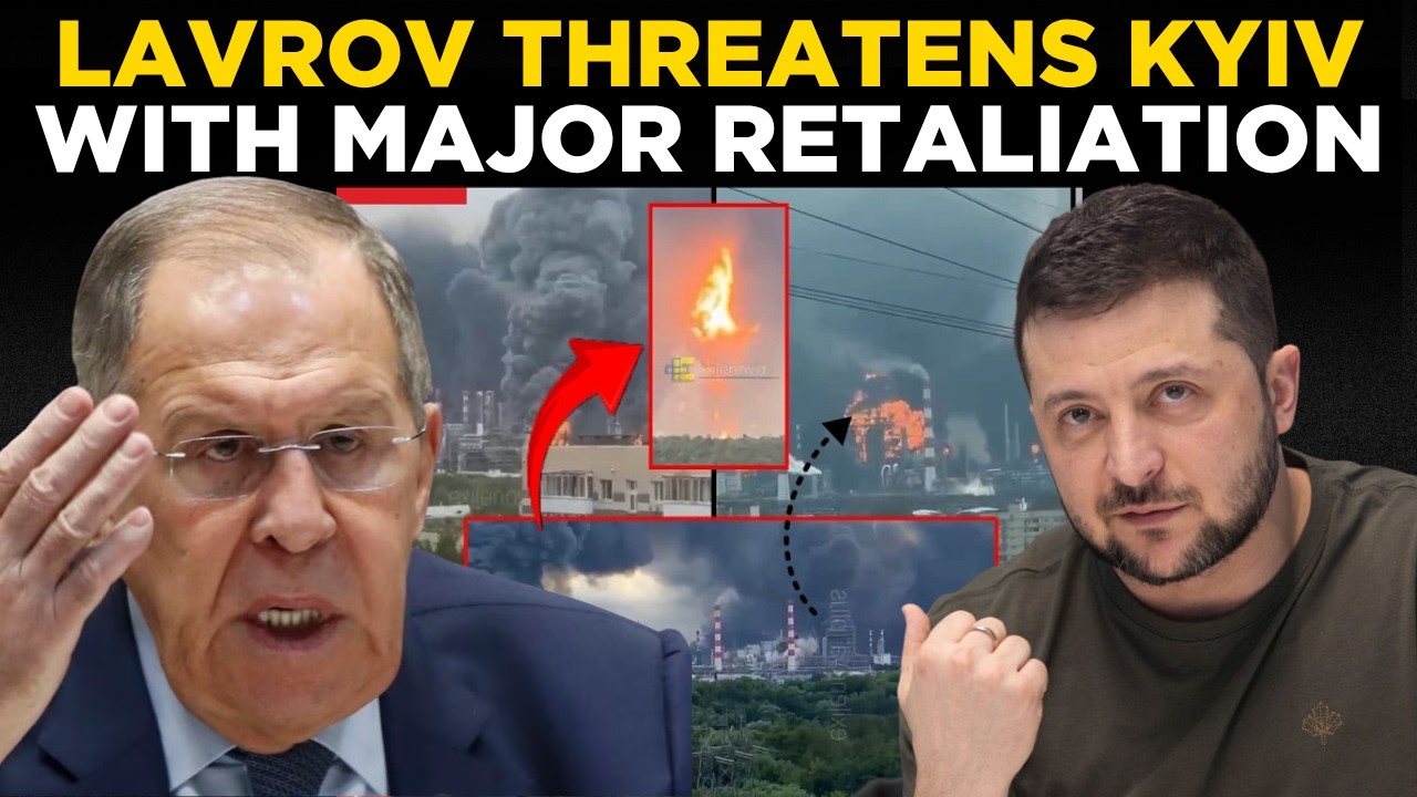 RUSSIA REVENGE LIVE | Lavrov Warns 'Words Are Not Enough' After Massive Moscow Drone Attack!