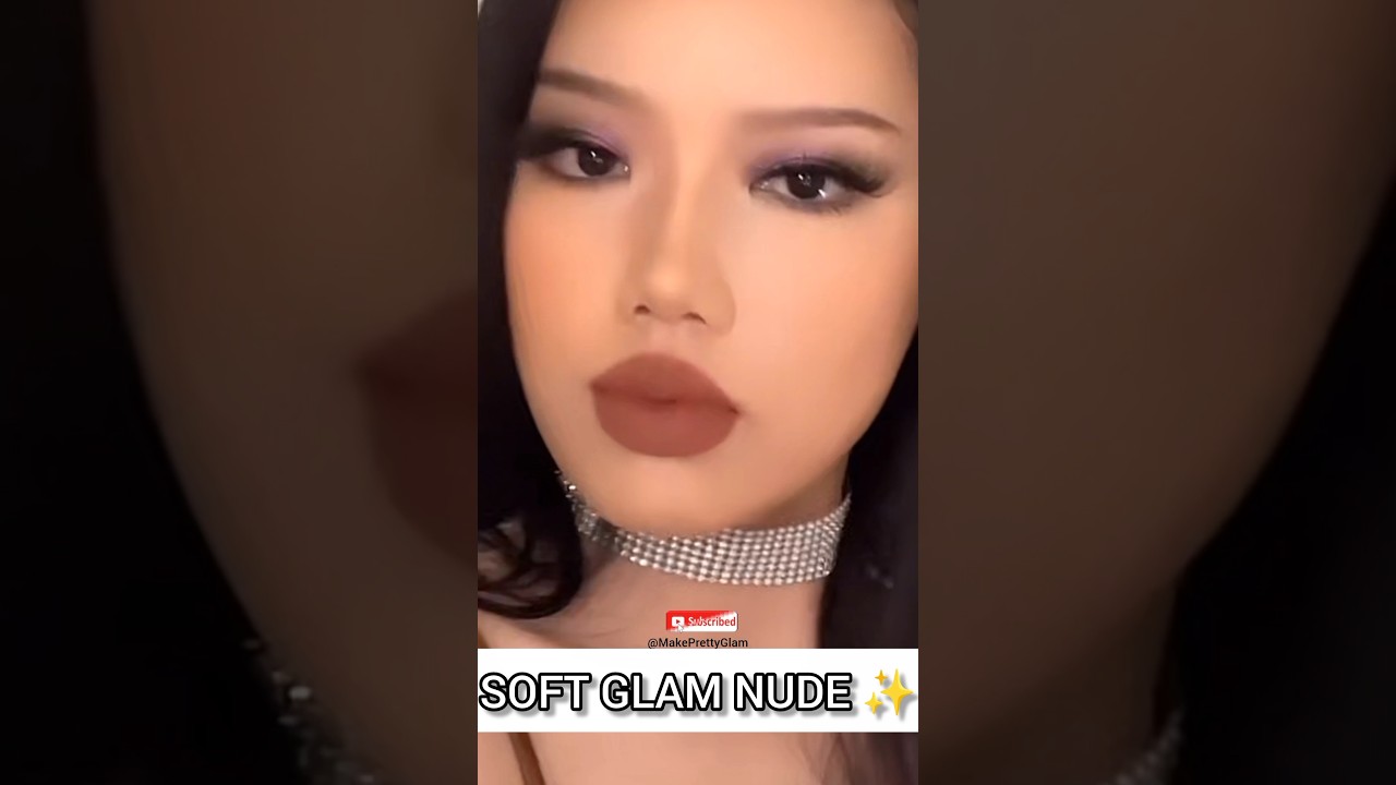 Soft Glam Matte Nude Makeup | Elegant Everyday Glam #softglam #softglamlook #makeup #makeuptutorial