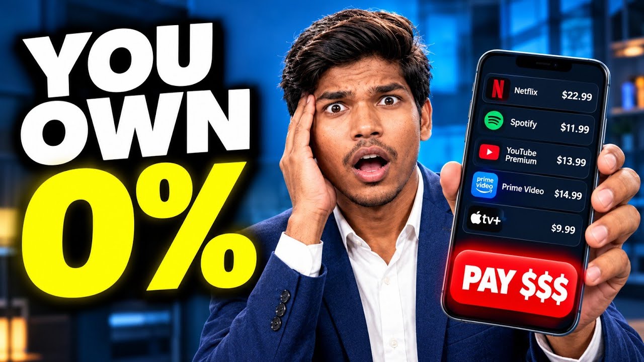 Why You Don&rsquo;t Actually Own Anything Anymore (The Subscription Trap) 🛑