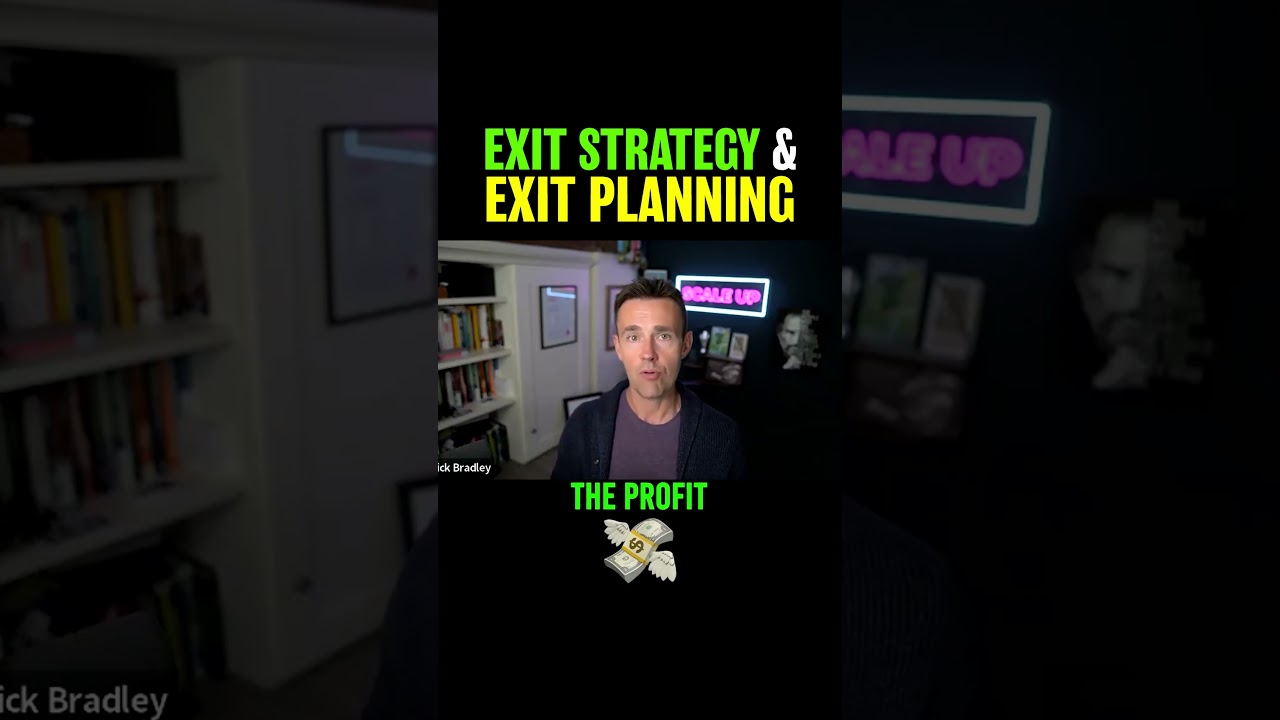 Exit strategy ♟️  and exit planning  📈