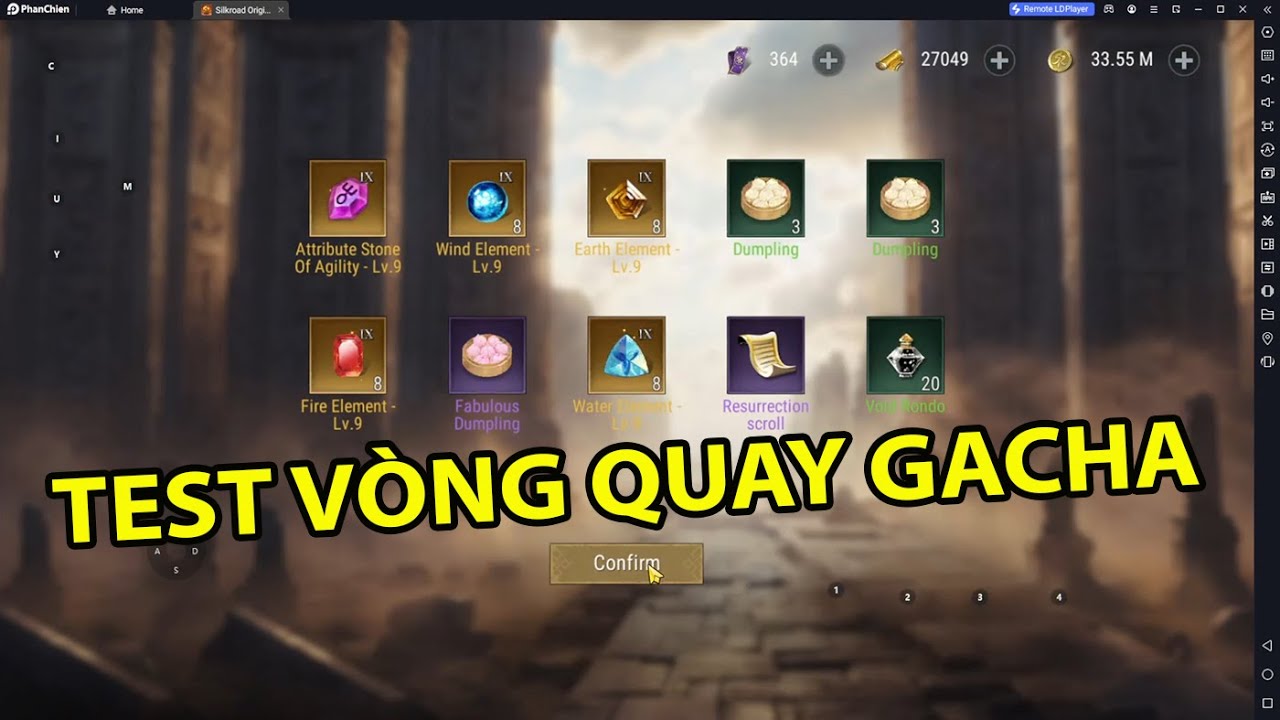 SRO MOBILE | Idol PhanChien Test Vòng Quay GaCha S5 Tìm Nguyên Liệu Up VK VIP | CongTuHL