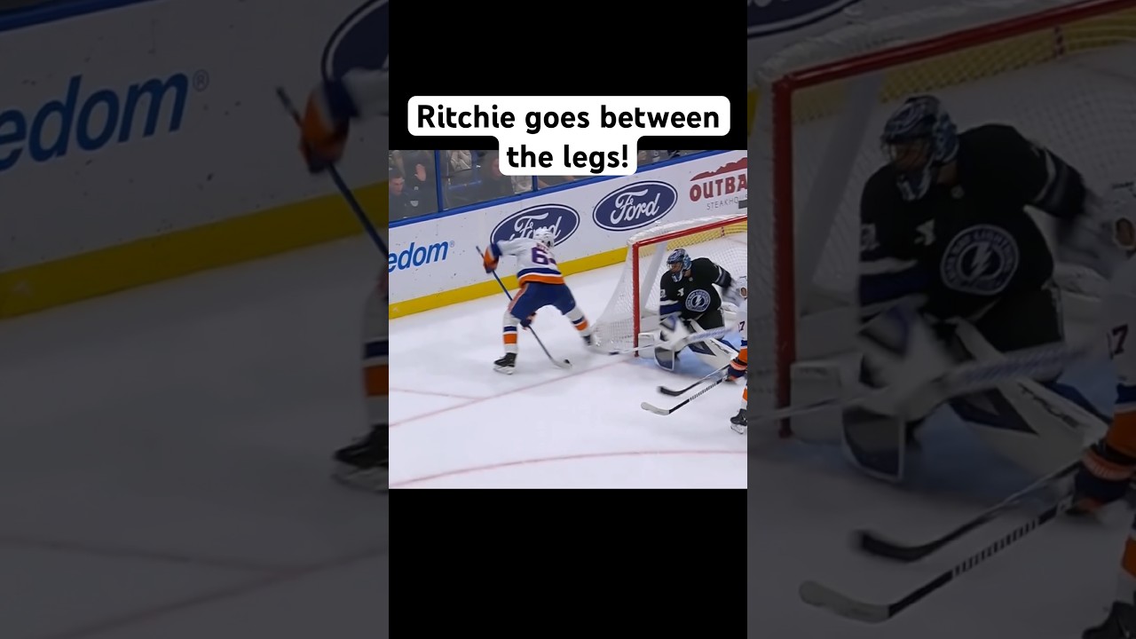 Cal Ritchie goes between the legs to open scoring on the power play! 12-6-25