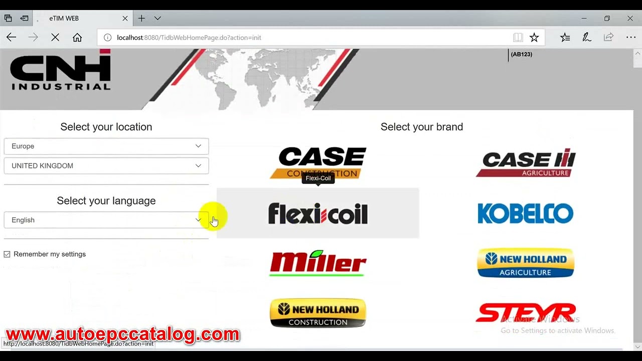 CNH eTimGo 2022.04 Offline Service Manuals
