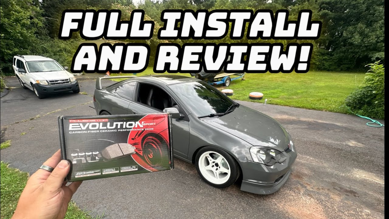 Upgrading My Rsx Type S Brakes! Power Stop!