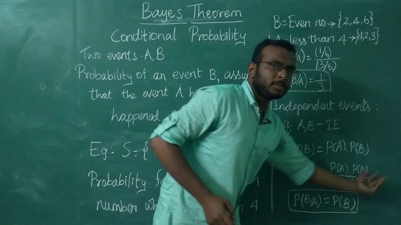 Bayes' Theorem - Probability in tamil