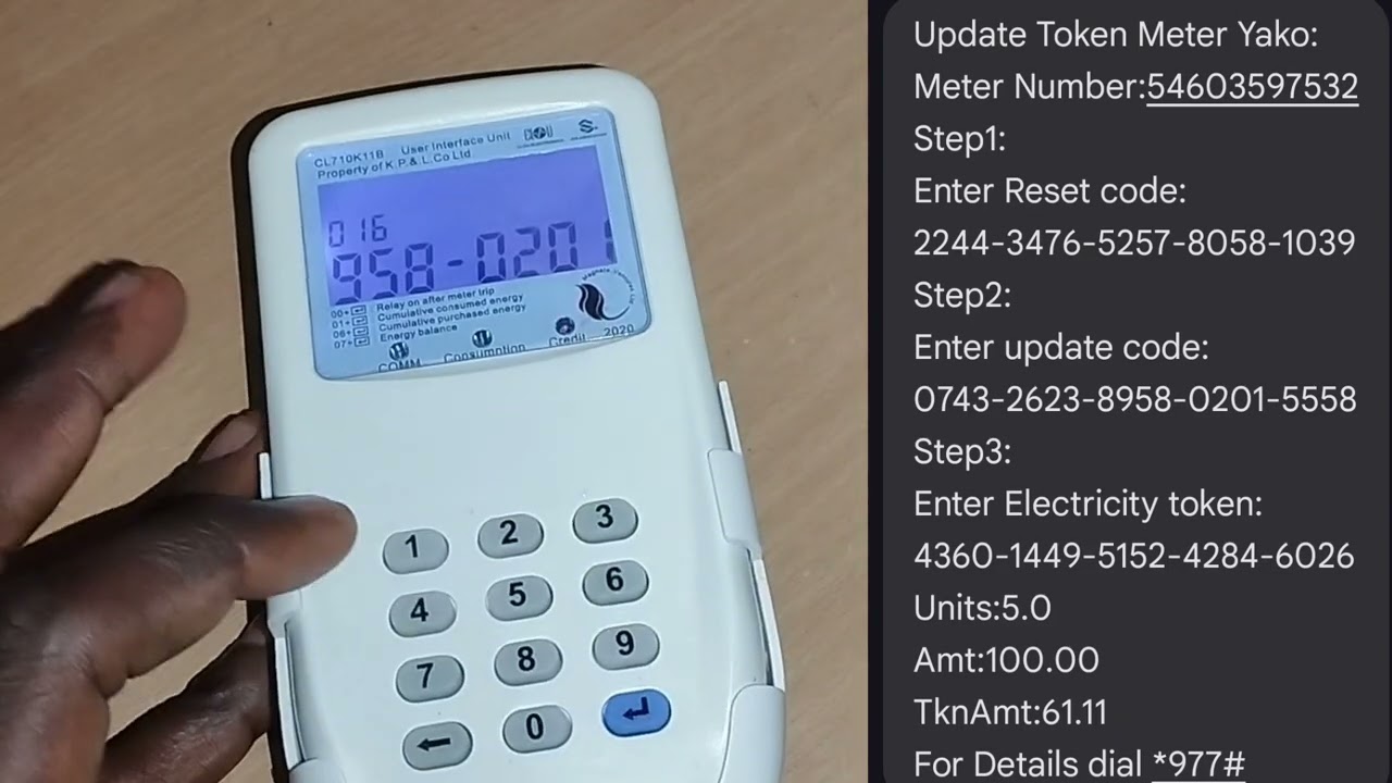 How to update KPLC Token Meter  | Deadline August 2024