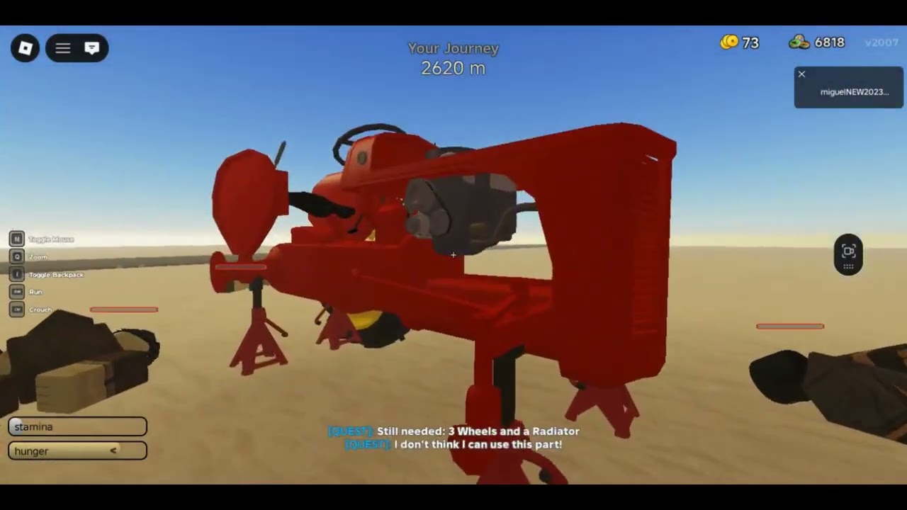 how to get cropmaestro in a dusty trip