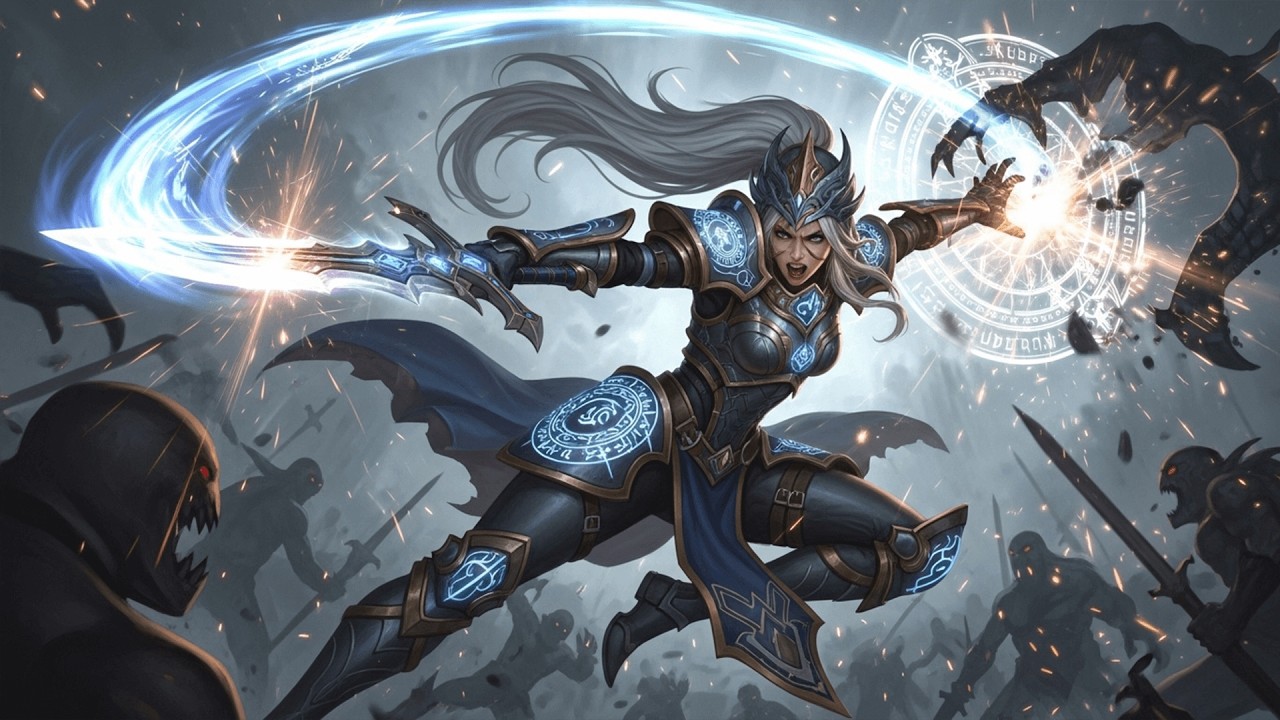 【Free Music】Holy Blade's Waltz - The Light's Array Severing the Swarming Shadows【フリーBGM】