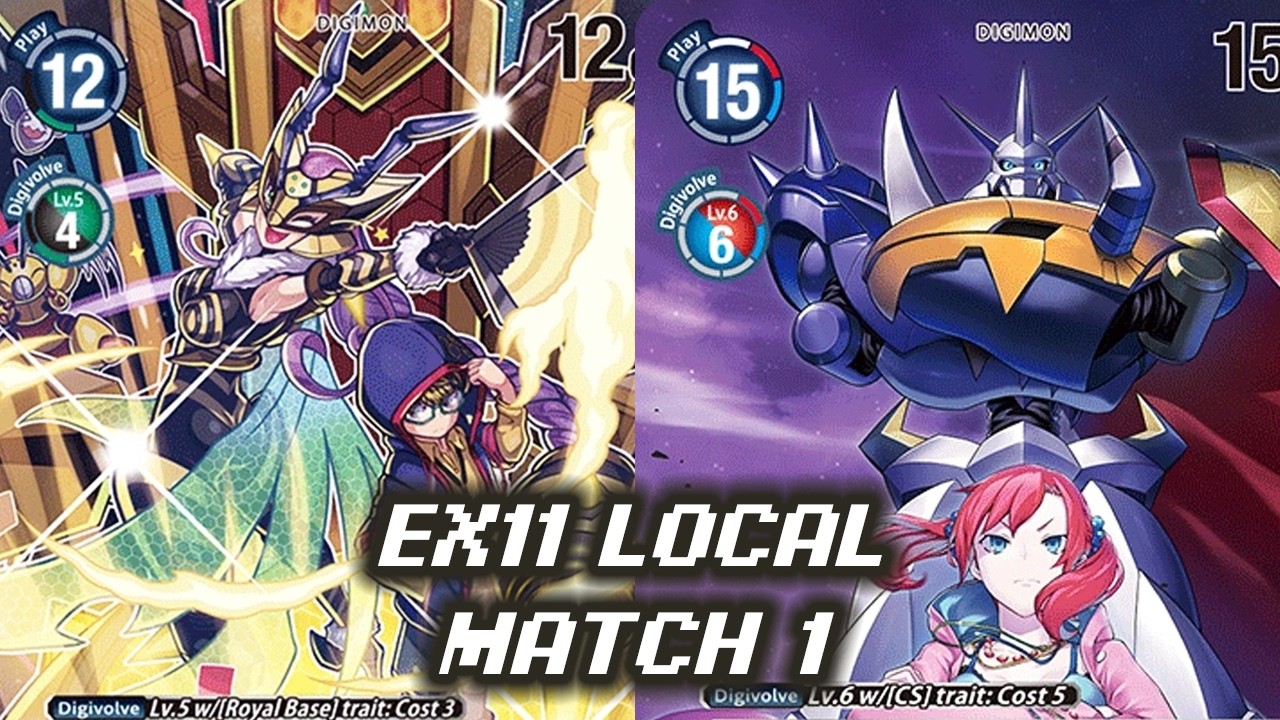 Royal Base VS Omnimon | EX11 Local Match 1 | Digimon TCG Osnabrick