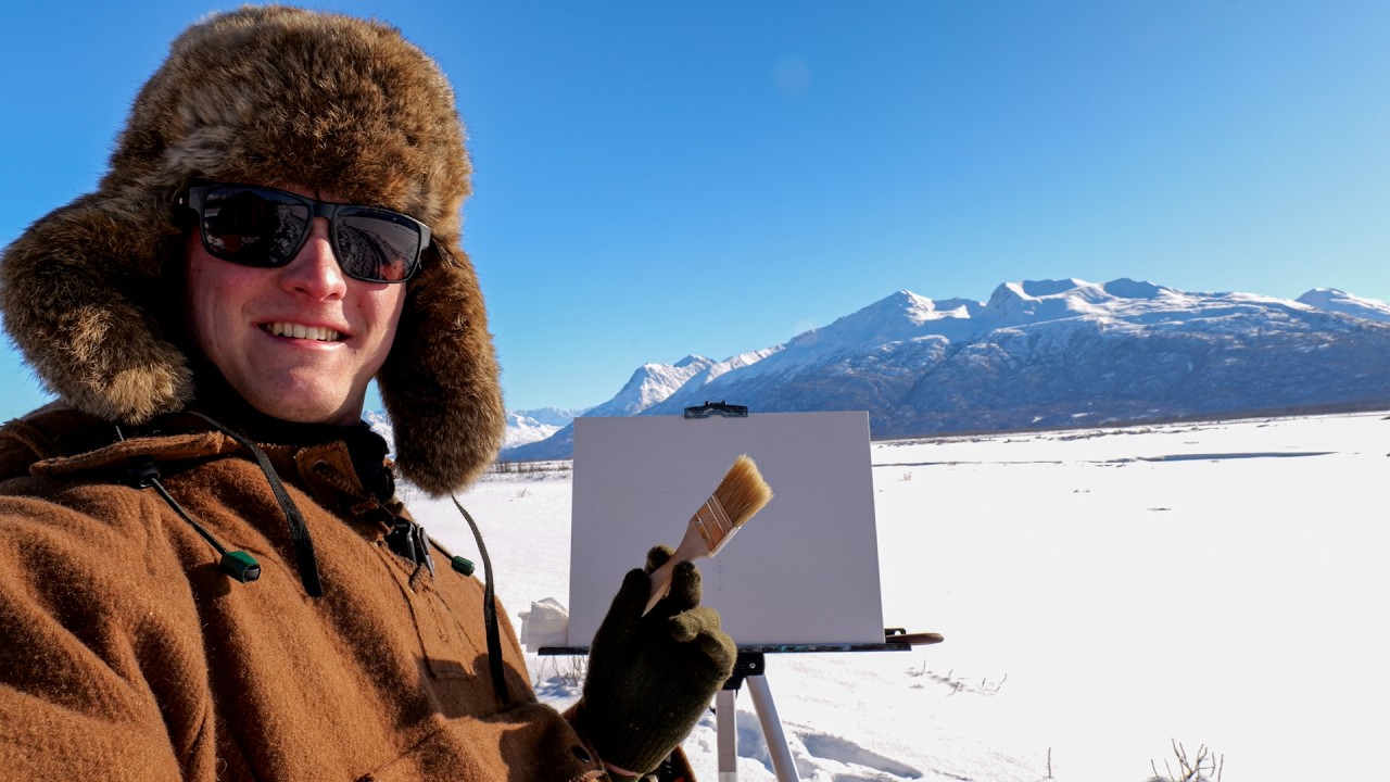Alone in the Alaska Mountains | Camp & Paint