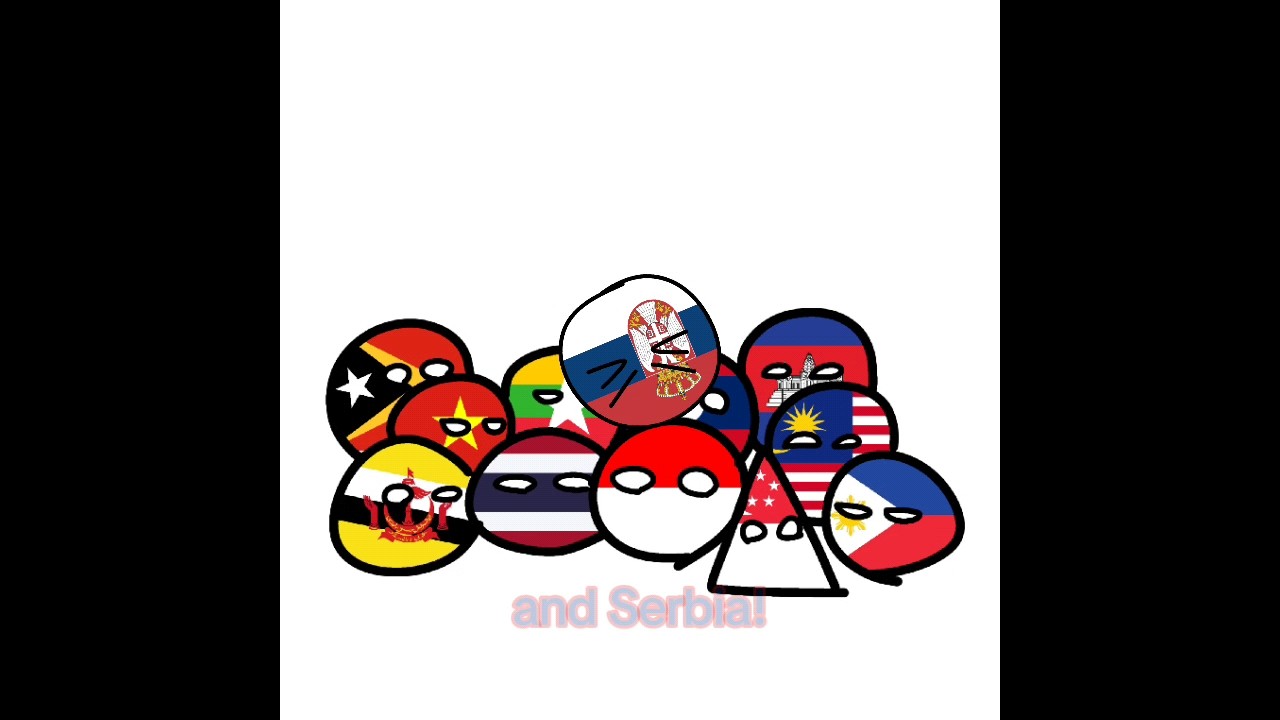 ASEAN and Serbia ball #stickman44 #meme #country #countryballs #asean #serbia #countryballsmeme