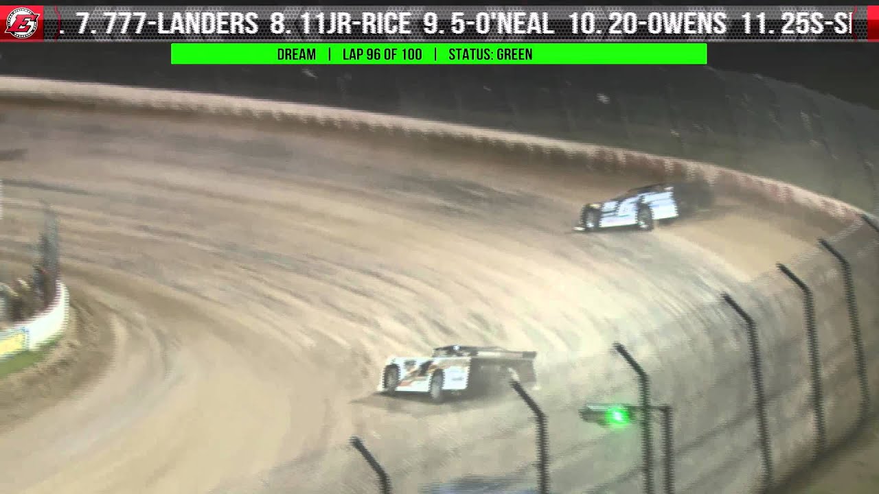 6.6.15 Dirt Late Model Dream XXI Finale  |  Feature AND Post-Race