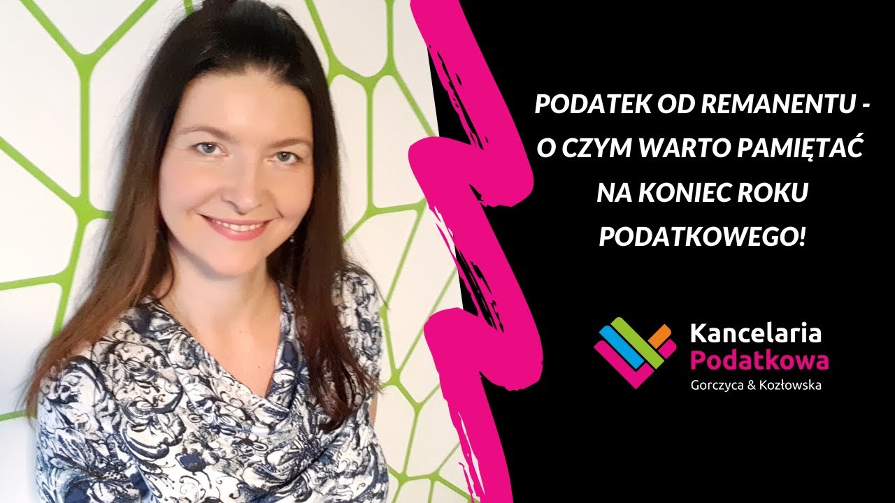 Podatek od remanentu - o czym warto pamiętać na koniec roku podatkowego!
