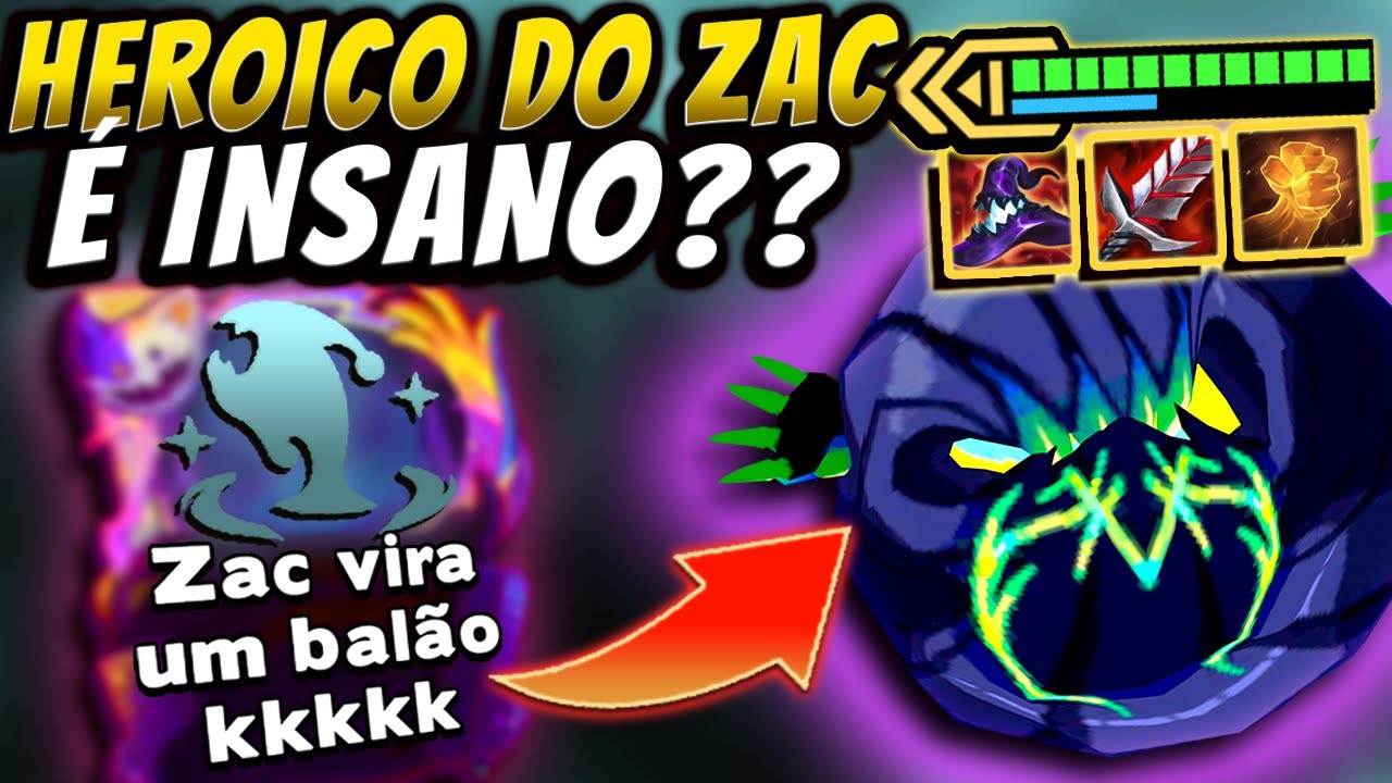 ESSE APRIMORAMENTO TRANSFORMA O ZAC EM UM BALÃO!!