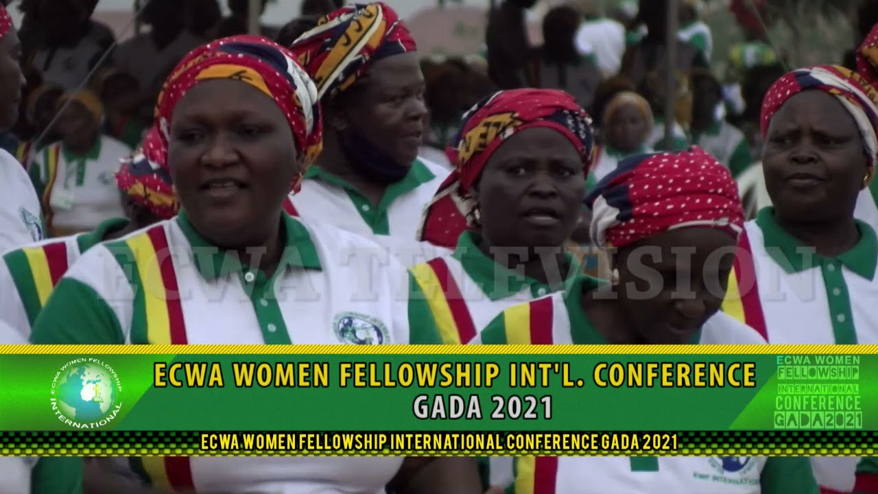 ECWA Women choir singing wonderfully at their International Conference (Gada 2021)