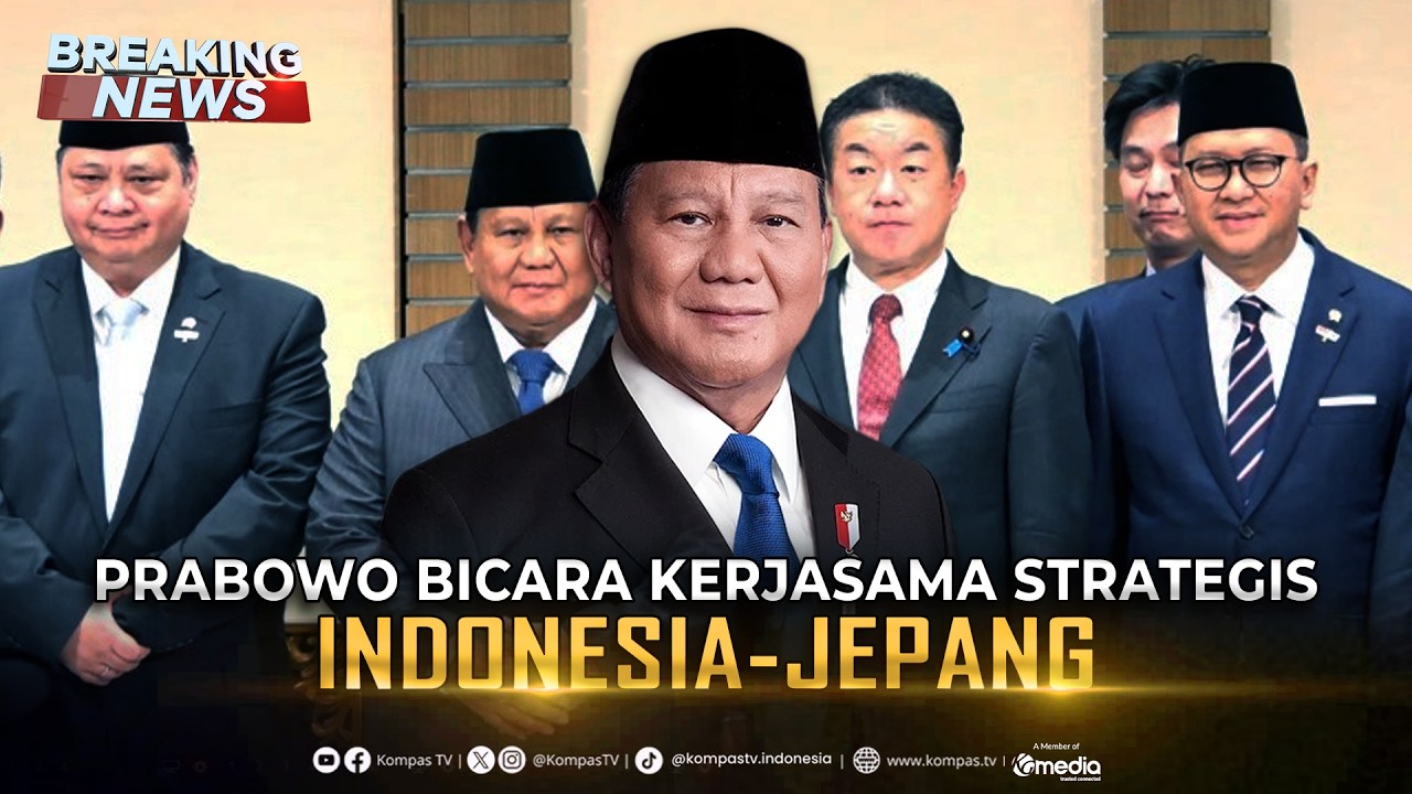 BREAKING NEWS - Pidato Presiden Prabowo di Forum Kerjasama Strategis Indonesia-Jepang
