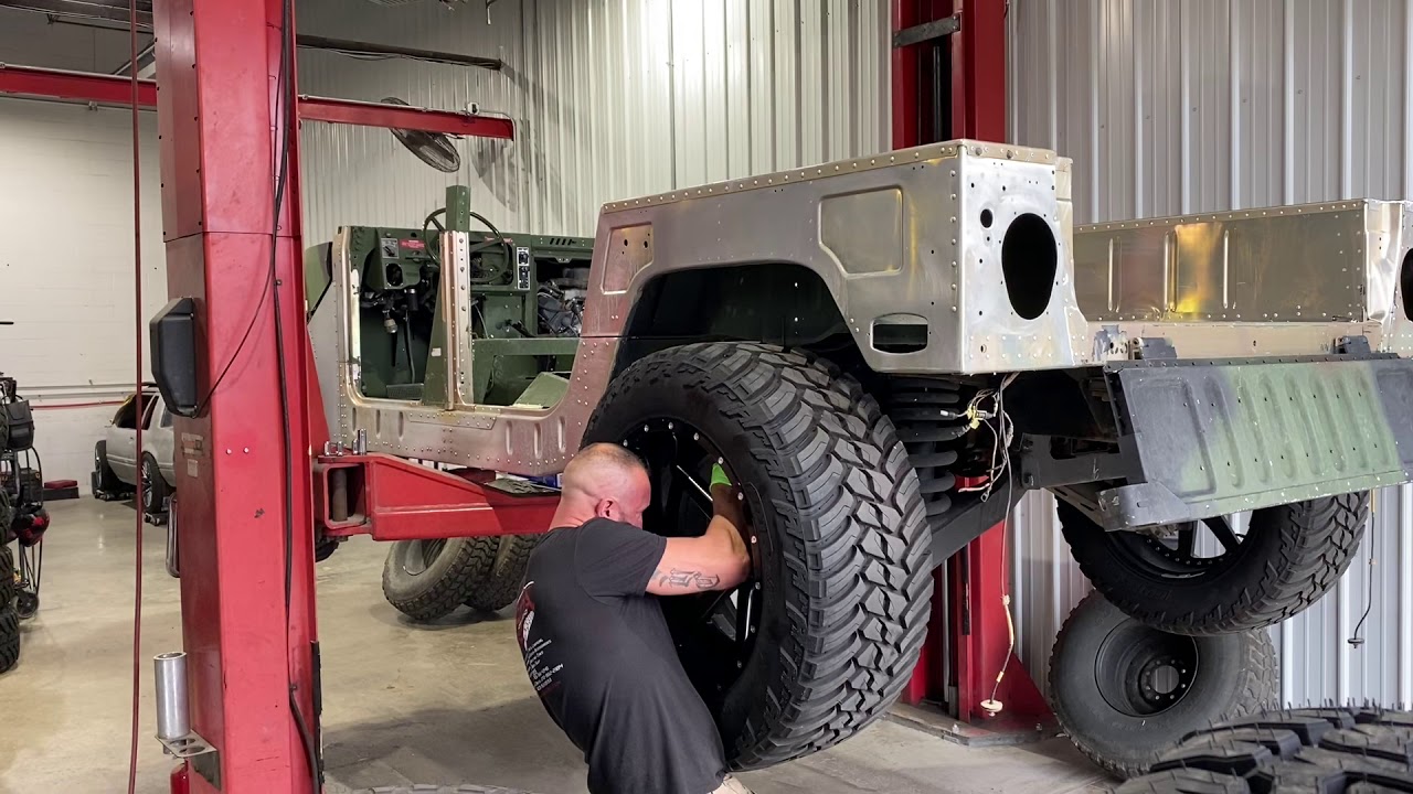 H1 hummer project 40 inch tires