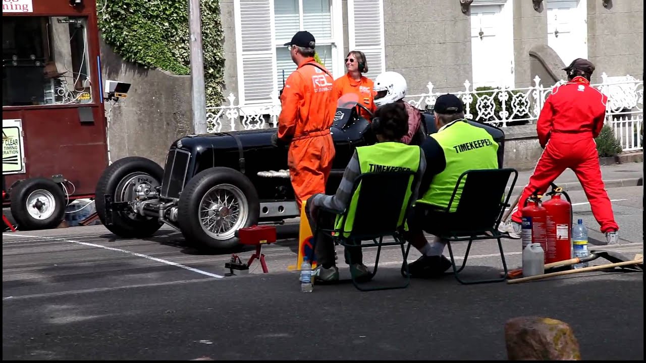 An awesome vintage E.R.A. (English Racing Automobiles) racing car