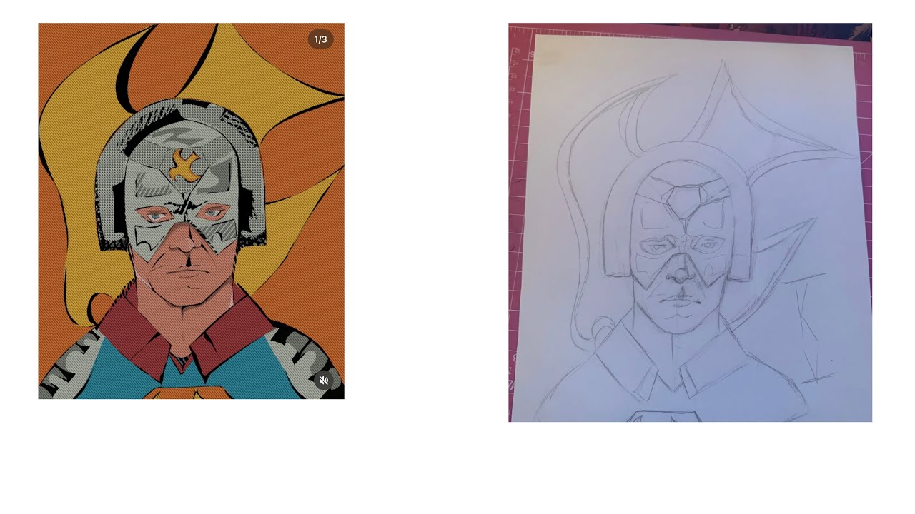 i got to draw peacemaker… 