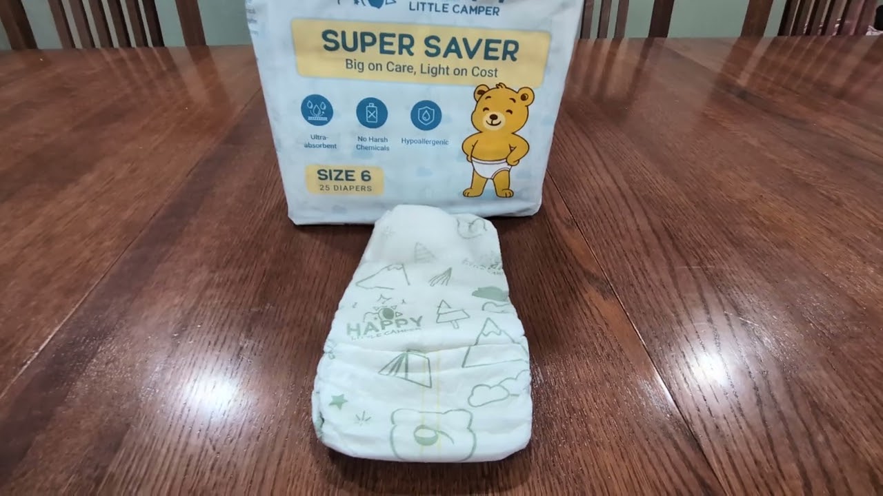 Happy Little Campers Diaper Review