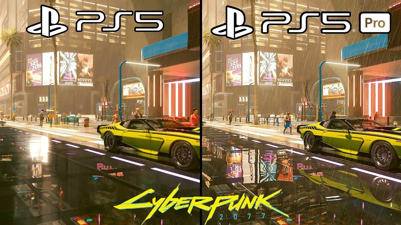 Cyberpunk 2077 - PS5 vs PS5 Pro Visual Comparison [New PSSR Update]