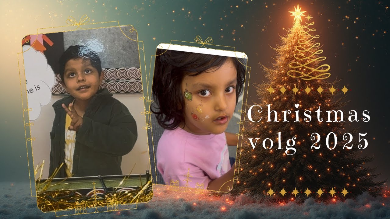 Neera and Shaan’s Kindergarten Christmas 2025
