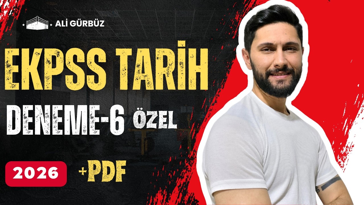 EKPSS 2022 Sorularına G&ouml;re Tarih Deneme Sınavı / Lisans-&Ouml;nlisans-Orta&ouml;ğretim / EKPSS 2026