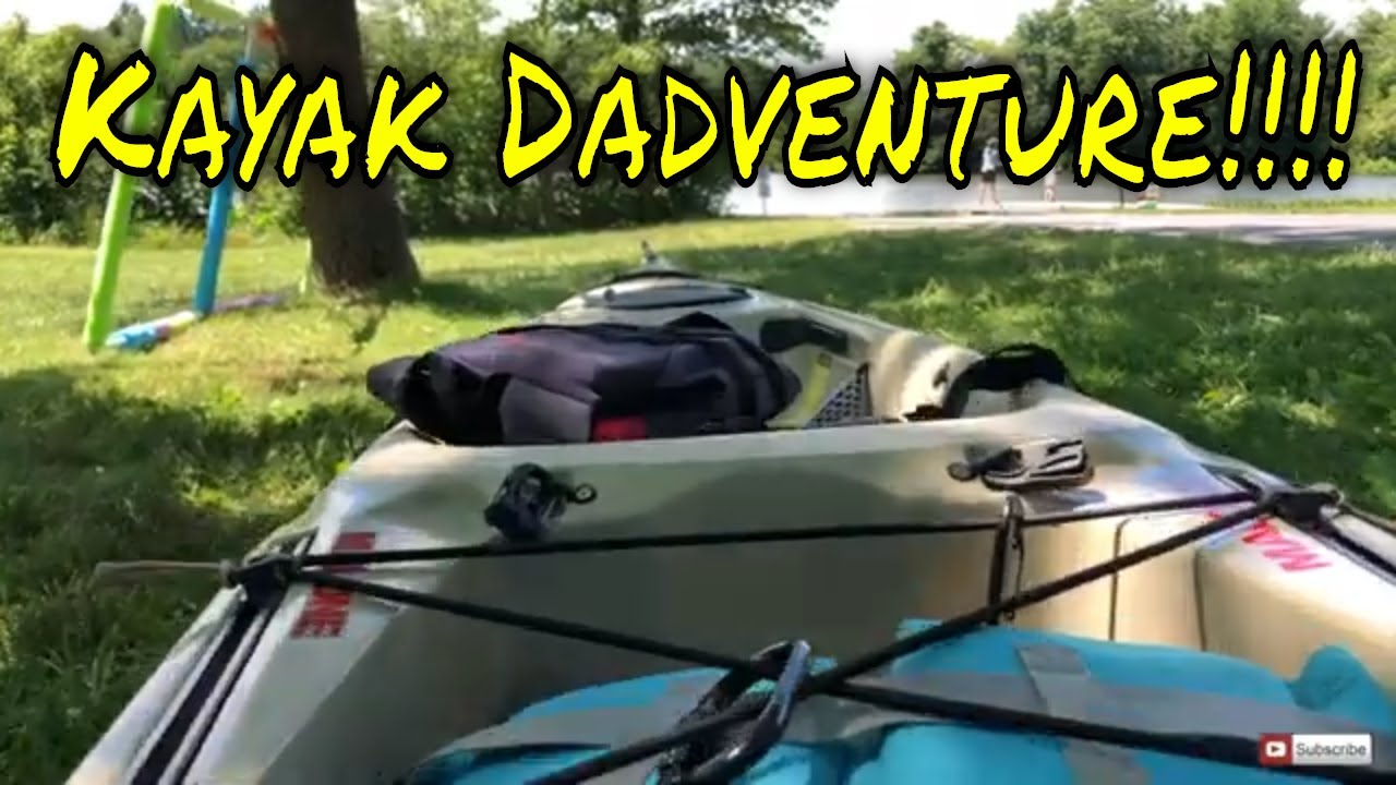 Kayaking With Kids and Fishing Dadventure!!!