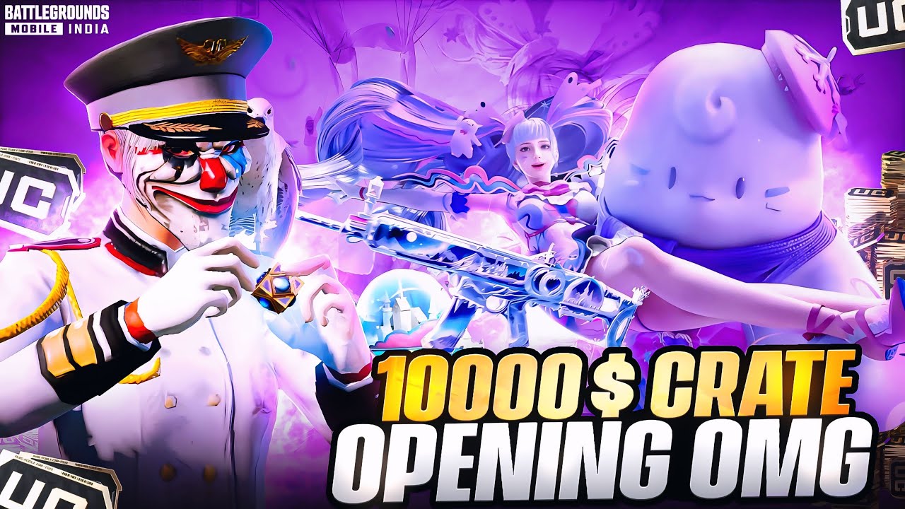 🔥 10000₹ GLACIER SCAR-L Create Opening OMG Secret Trick - Ultimate Set Opening - LegendX