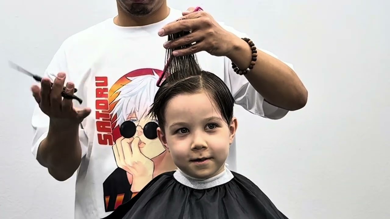 Стрижка как у Джастина Бибера 💇🏻‍♂️ #barberdanik #justinbieber 