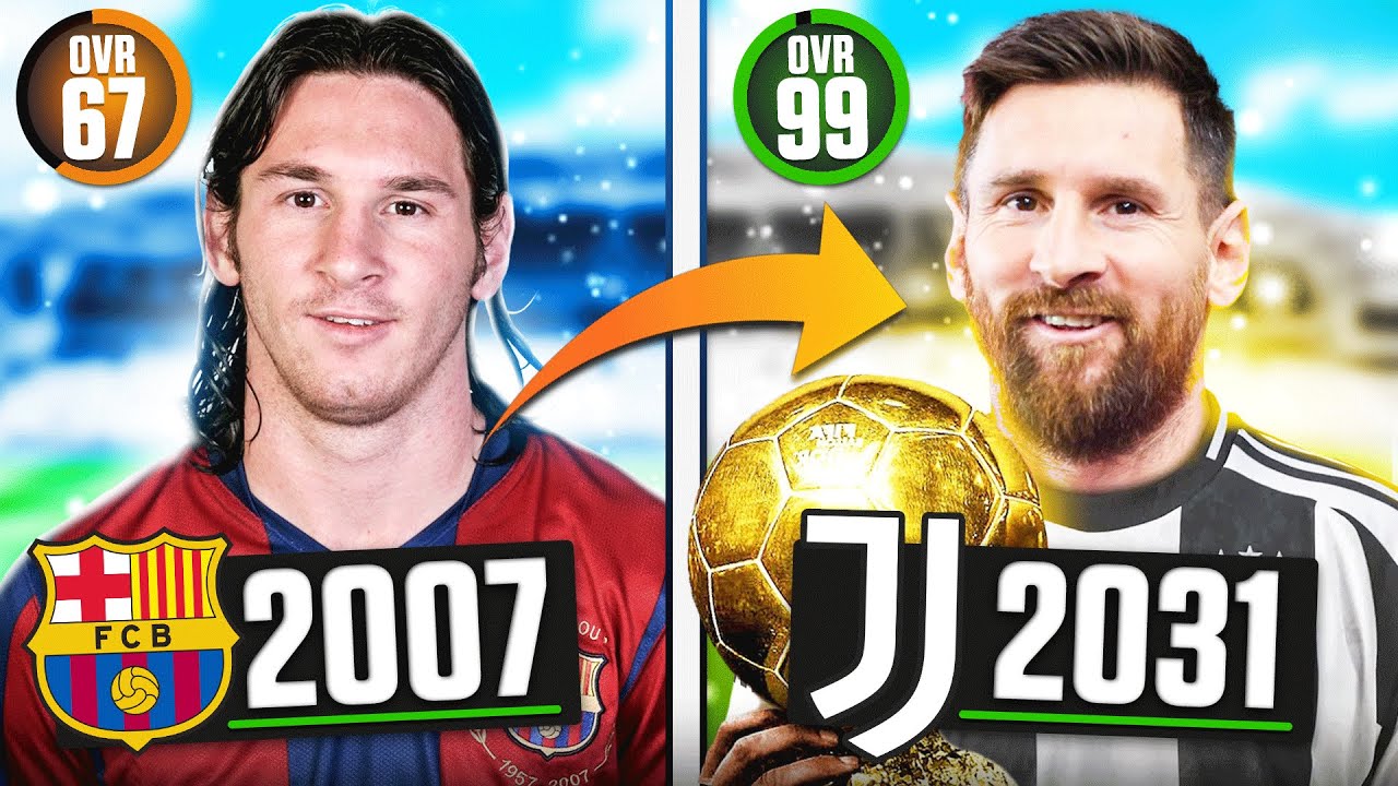 HO RIGIOCATO TUTTA LA CARRIERA DI LIONEL MESSI DA ZERO! - ECCO DOVE HA GIOCATO!