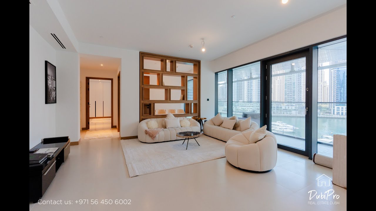 Inside a Luxurious Apartment in Dubai Marina!