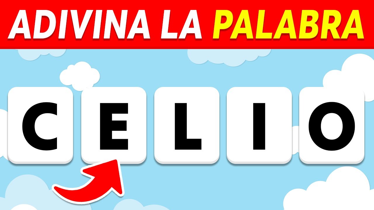 Adivina la PALABRA con las LETRAS DESORDENADAS 📚🧠🤔 | Juego de Palabras Revueltas