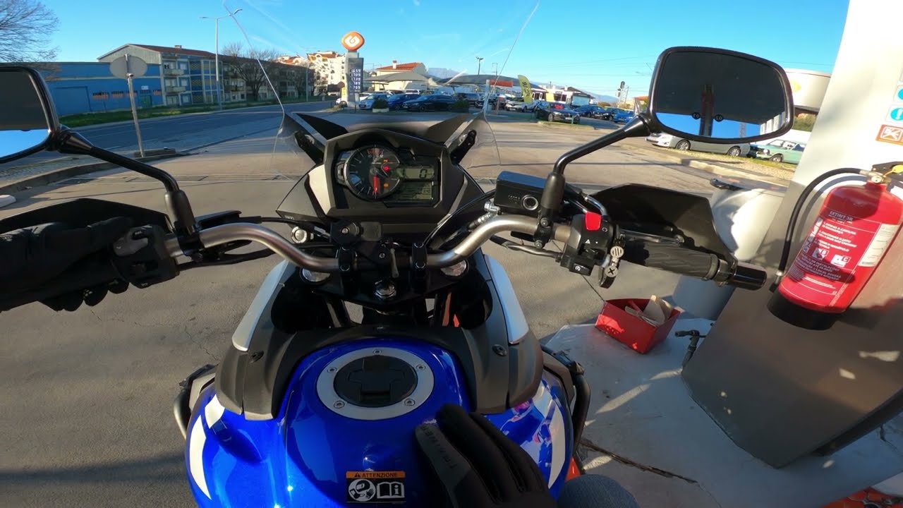 Suzuki V-Strom 650XT - Winter afternoon ride - Part 1